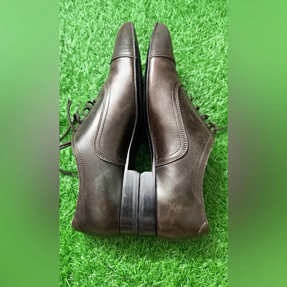 Burberry Men's‎ Brown Leather Dress Shoes Size 40